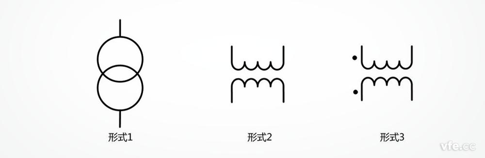 雙繞組變壓器符號 雙繞組變壓器符號