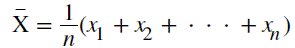 算數平均值 算數平均值
