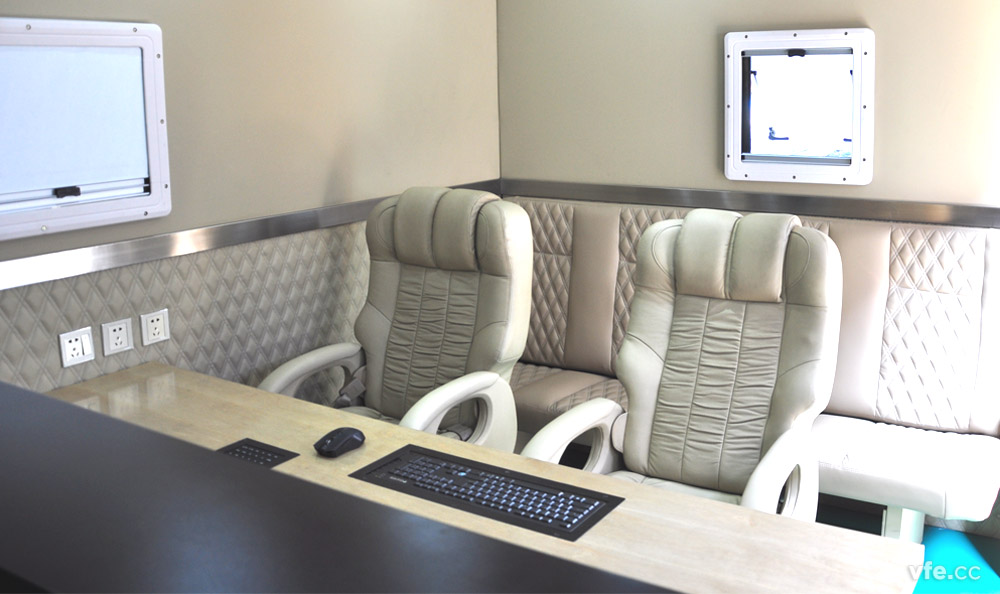 移動式高壓電機能效計量檢測平臺內部實景