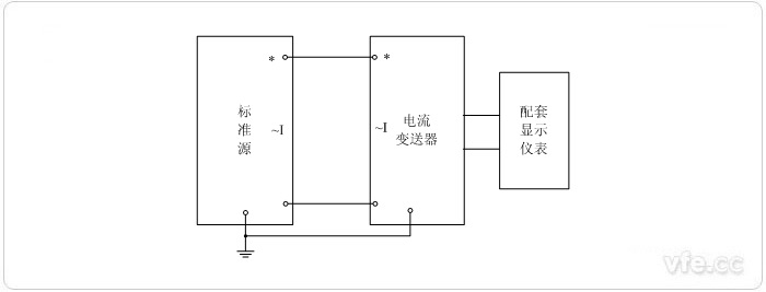 數字輸出電流變送器校準接線圖 數字輸出電流變送器校準接線圖