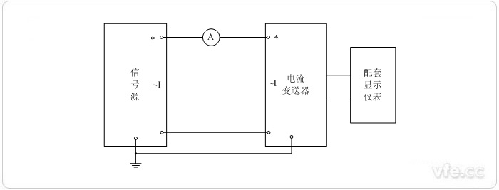 數字輸出電流變送器校準接線圖 數字輸出電流變送器校準接線圖