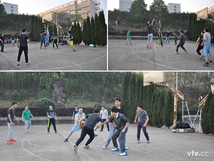 銀河電氣展開子母公司的籃球友誼賽 銀河電氣展開子母公司的籃球友誼賽