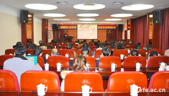 湖南銀河電氣召開2018年度工作總結暨表彰大會 湖南銀河電氣召開2018年度工作總結暨表彰大會